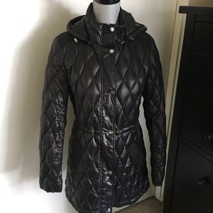 Lauren Ralph Lauren Black Puffer Jacket - Medium
